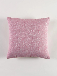  Almofada Jacquard Rosas