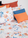 Colcha Estampada com Fronha(s) Jardin Blanc